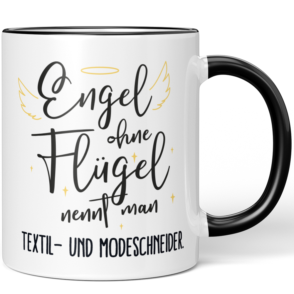Kaffeebecher 'Engel Ohne Flügel Nennt Man Azubiene' – Liebevoll Bedruckt, Geschenk Für Berufseinsteiger