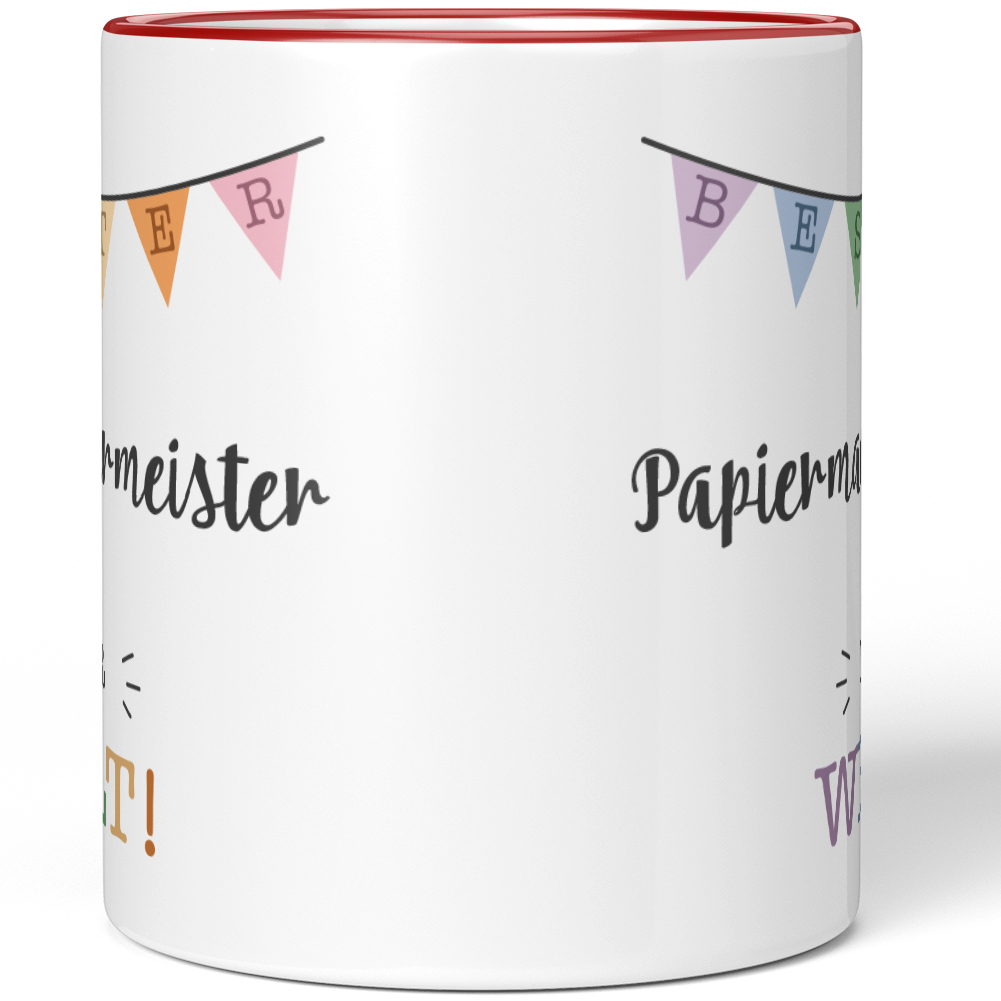 Bester Papiermachermeister der Welt 10005713640 - Bild 7 von 8