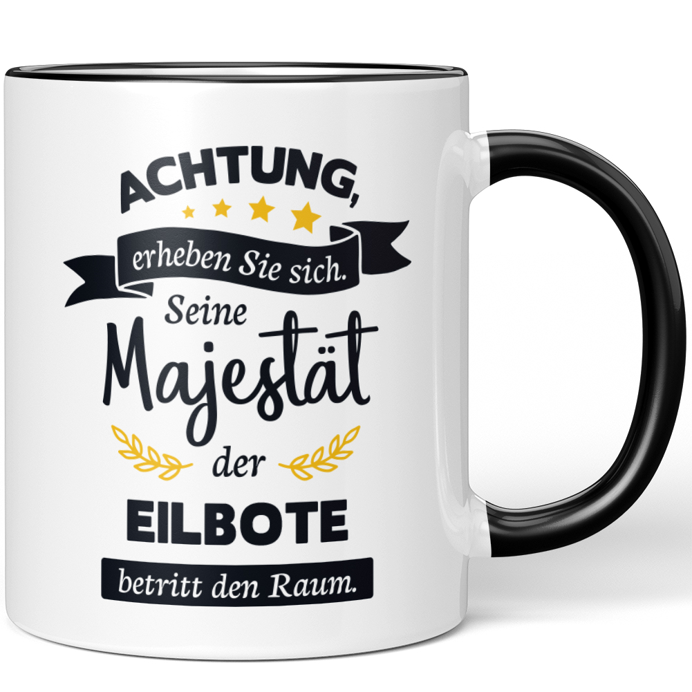 Achtung, erheben Sie sich Seine Majestät der Eilbote betritt Raum 10005963883