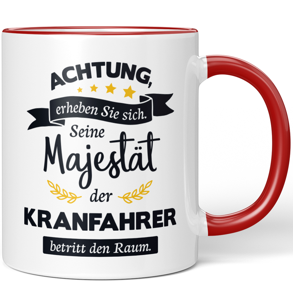Achtung erheben Sie sich! Seine Majestät der Kranfahrer betritt Raum 10005974851 - Bild 5 von 8