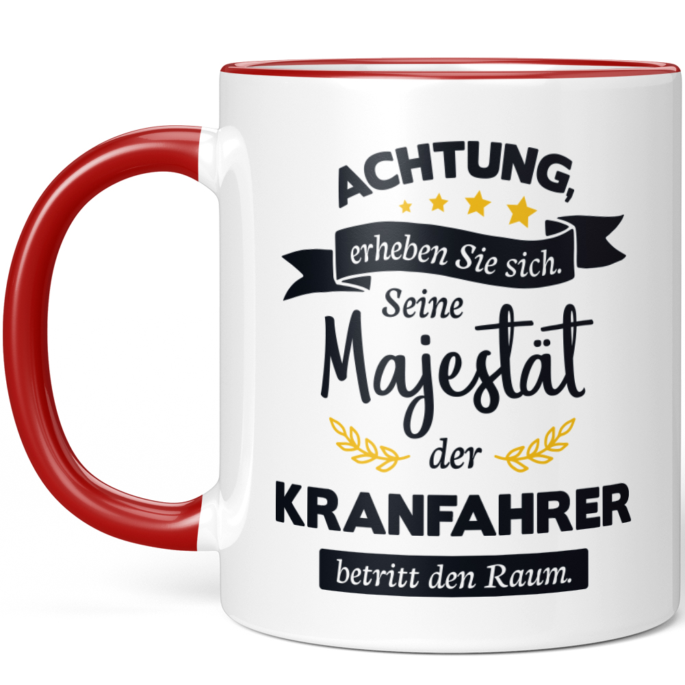 Achtung erheben Sie sich! Seine Majestät der Kranfahrer betritt Raum 10005974851 - Bild 6 von 8