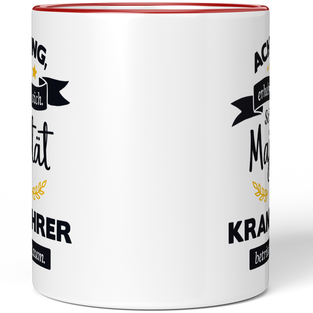 Achtung erheben Sie sich! Seine Majestät der Kranfahrer betritt Raum 10005974851 - Bild 7 von 8