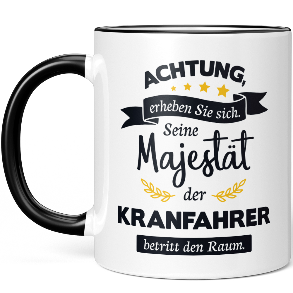 Achtung erheben Sie sich! Seine Majestät der Kranfahrer betritt Raum 10005974851 - Bild 2 von 8