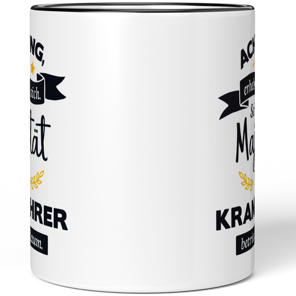Achtung erheben Sie sich! Seine Majestät der Kranfahrer betritt Raum 10005974851 - Bild 3 von 8