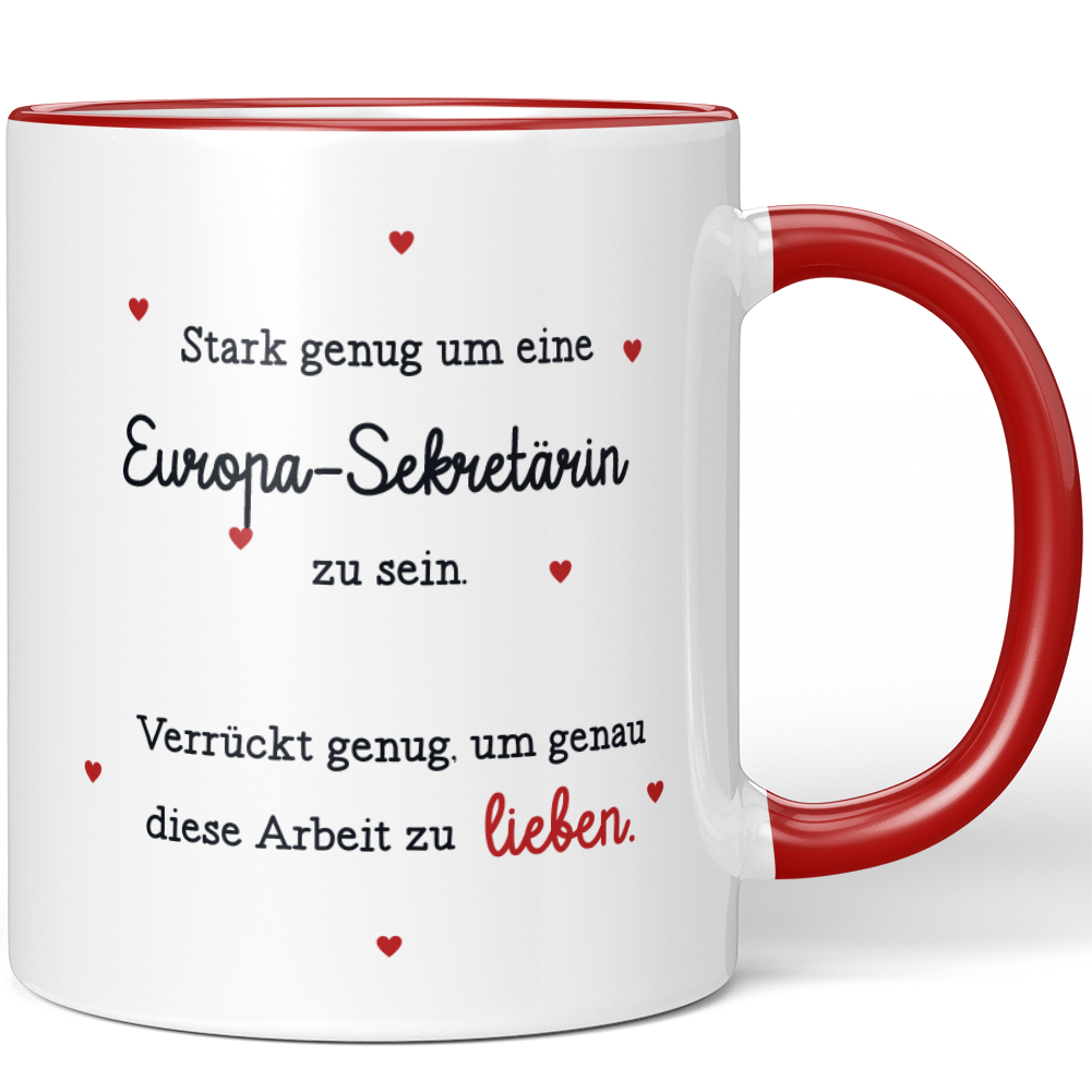 Stark genug um Europa-Sekretärin zu sein. Verrückt, Arbeit zu lieben 10006117789 - Bild 5 von 8