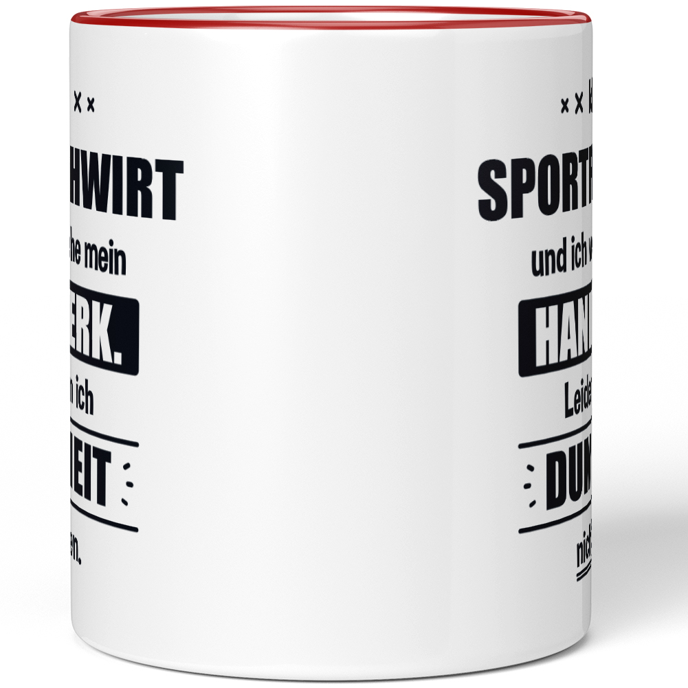 Ich bin Sportfachwirt. Leider kann ich Dummheit nicht heilen 10006255029 - Bild 7 von 8