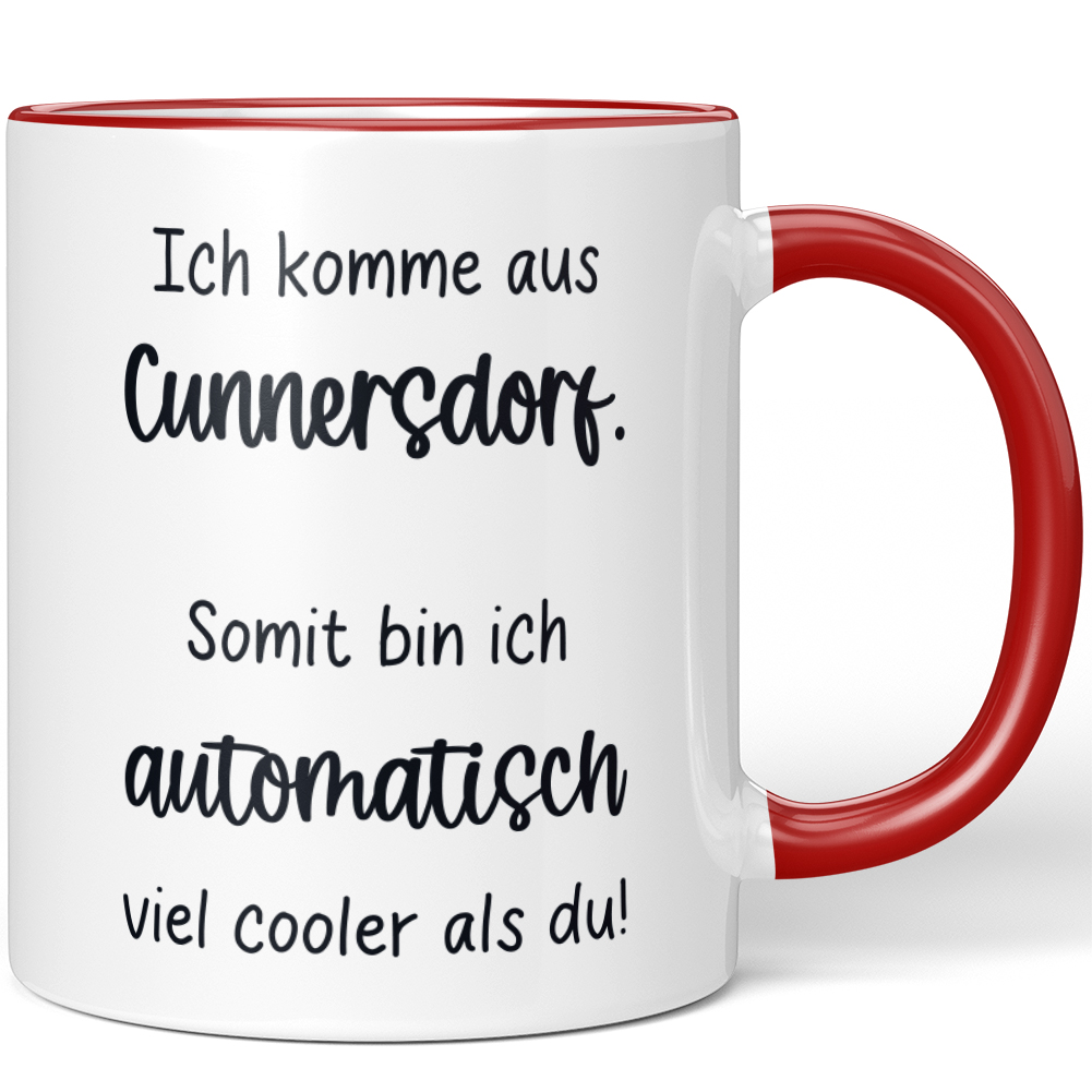 Ich komme aus Cunnersdorf. Somit bin ich automatisch cooler als du 10006614545