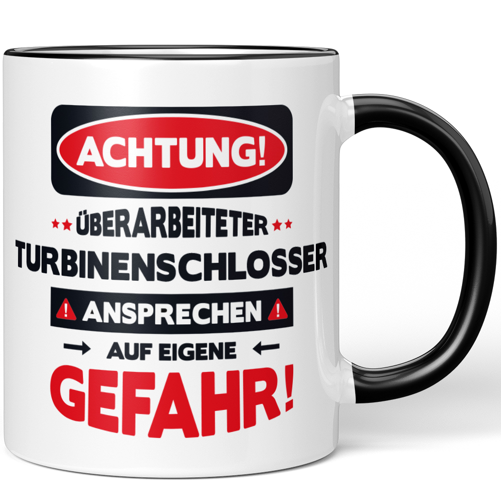 Achtung! Überarbeiteter Turbinenschlosser. Ansprechen eigene Gefahr 10006778780 - Bild 1 von 8