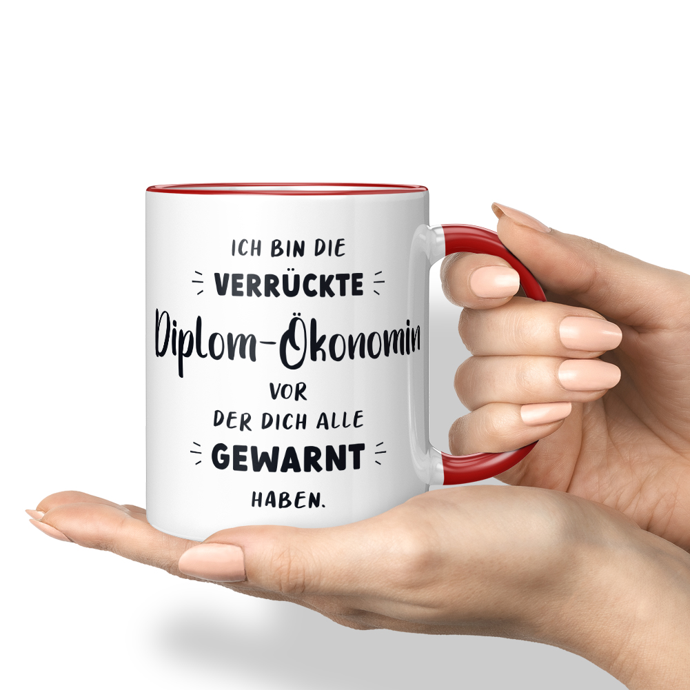 Ich bin die verrückte Diplom-Ökonomin vor der dich alle gewarnt 10006980527 - Bild 8 von 8
