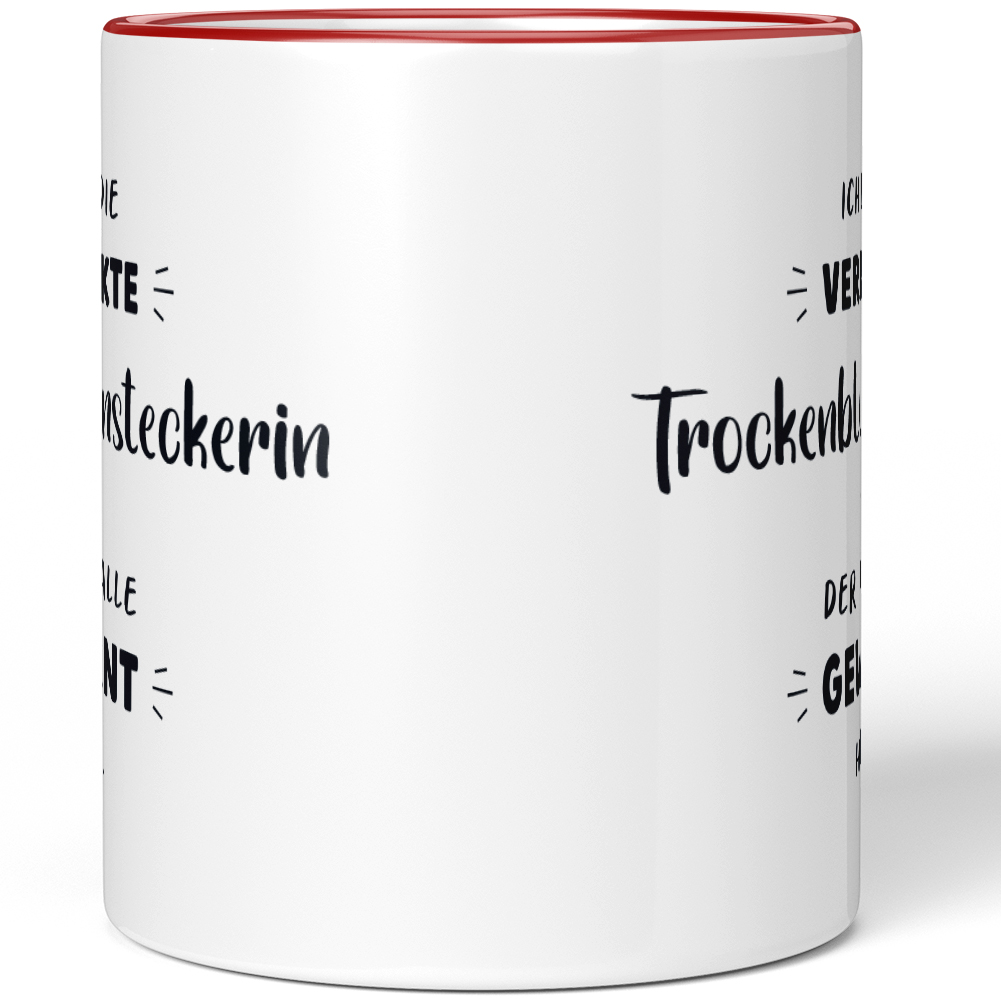 Ich bin die verrückte Trockenblumensteckerin vor der dich alle 10007007969 - Bild 7 von 8