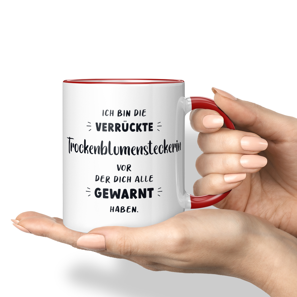 Ich bin die verrückte Trockenblumensteckerin vor der dich alle 10007007969 - Bild 8 von 8
