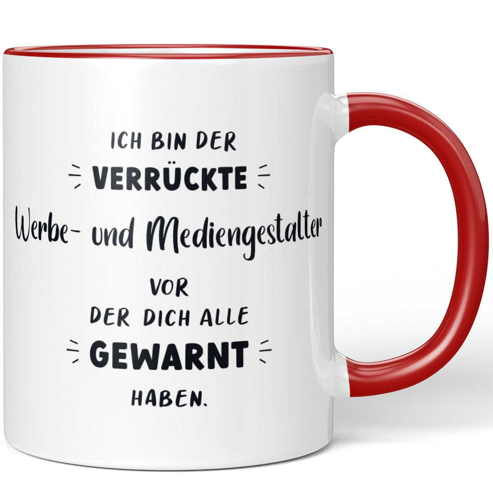 Ich bin der verrückte Werbe- und Mediengestalter vor der dich alle 10007010505 - Bild 5 von 8