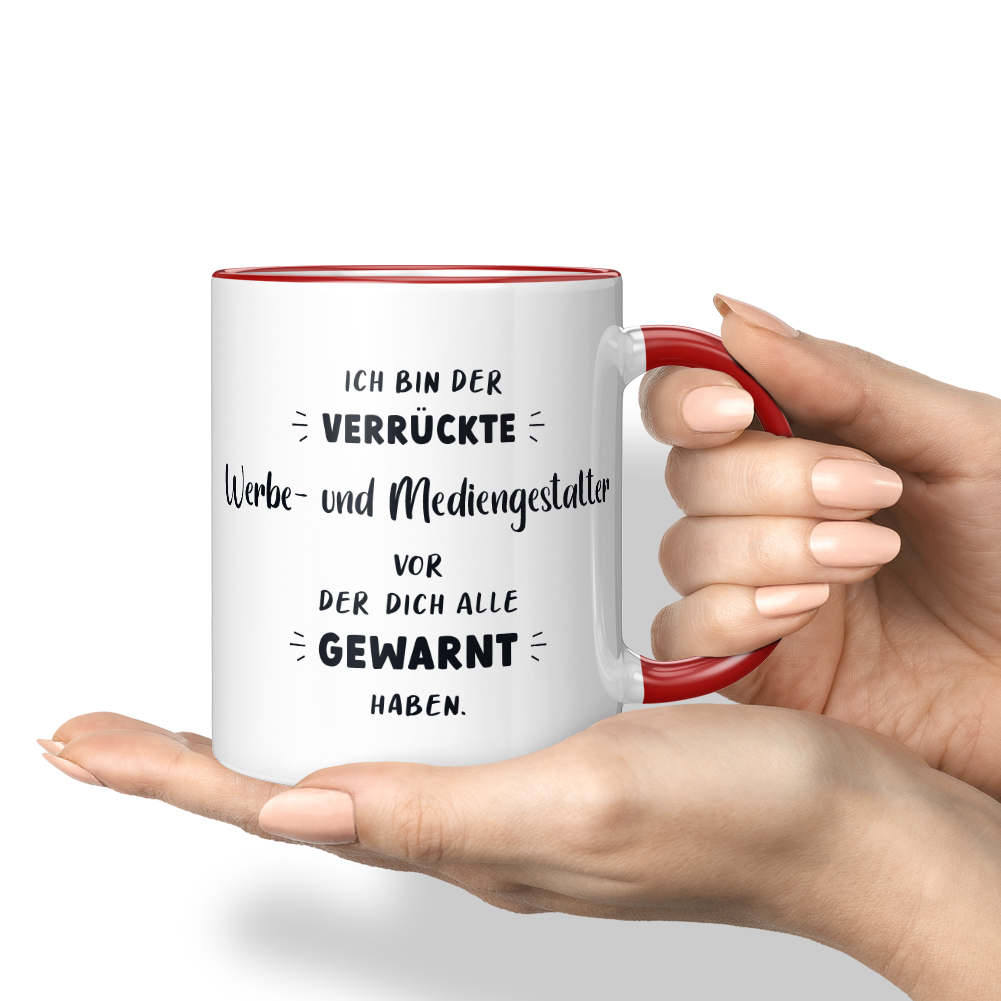 Ich bin der verrückte Werbe- und Mediengestalter vor der dich alle 10007010505 - Bild 8 von 8