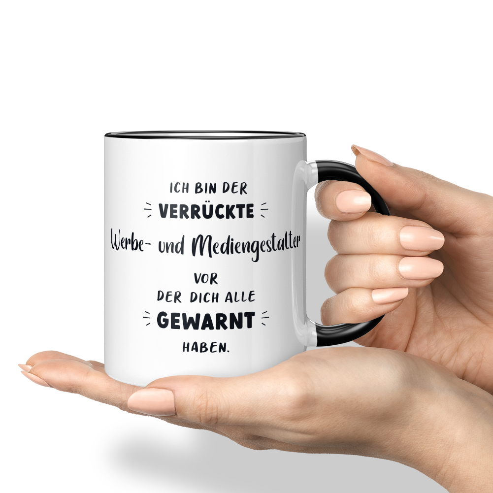 Ich bin der verrückte Werbe- und Mediengestalter vor der dich alle 10007010505 - Bild 4 von 8