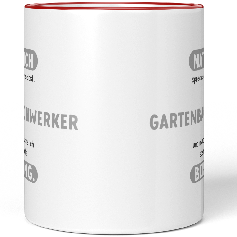 Natürlich spreche ich mit mir selbst. Gartenbaufachwerker und 10007138332 - Bild 7 von 8