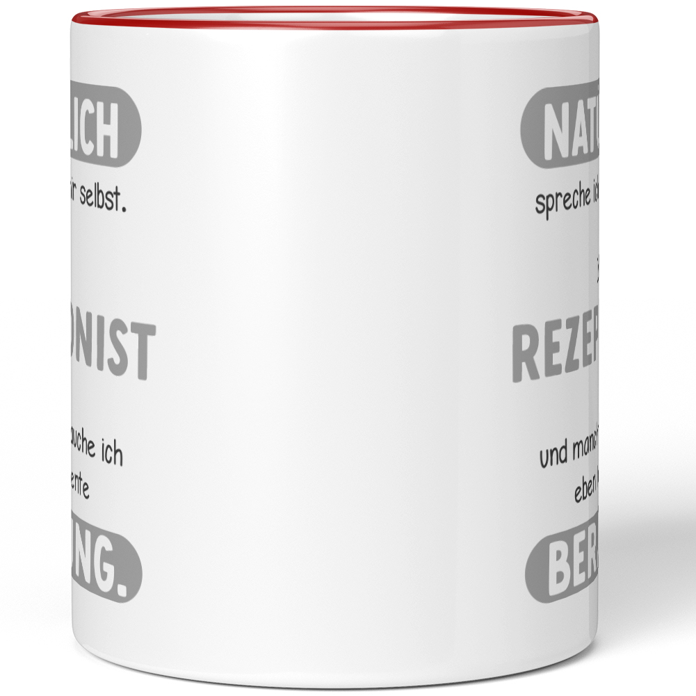 Natürlich spreche ich mit mir selbst. Ich bin Rezeptionist und 10007154487 - Bild 7 von 8