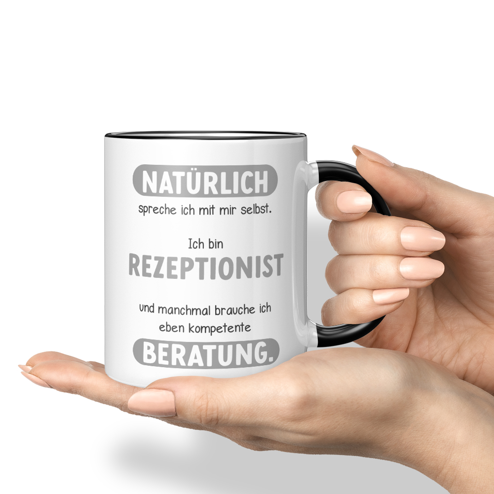 Natürlich spreche ich mit mir selbst. Ich bin Rezeptionist und 10007154487 - Bild 4 von 8