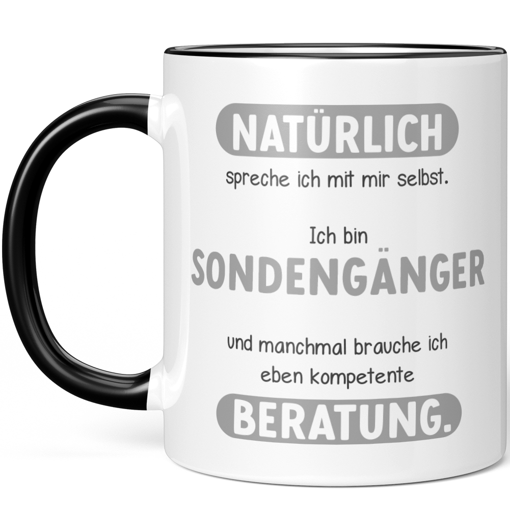 Natürlich spreche ich mit mir selbst. Ich bin Sondengänger und 10007157316 - Bild 2 von 8