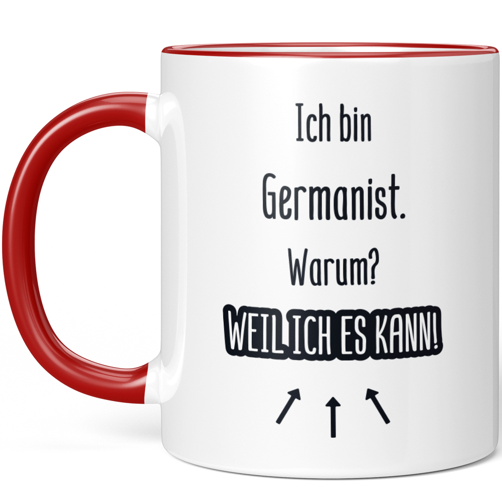Ich bin Germanist. Warum? Weil ich es kann! 10007177223 - Bild 6 von 8