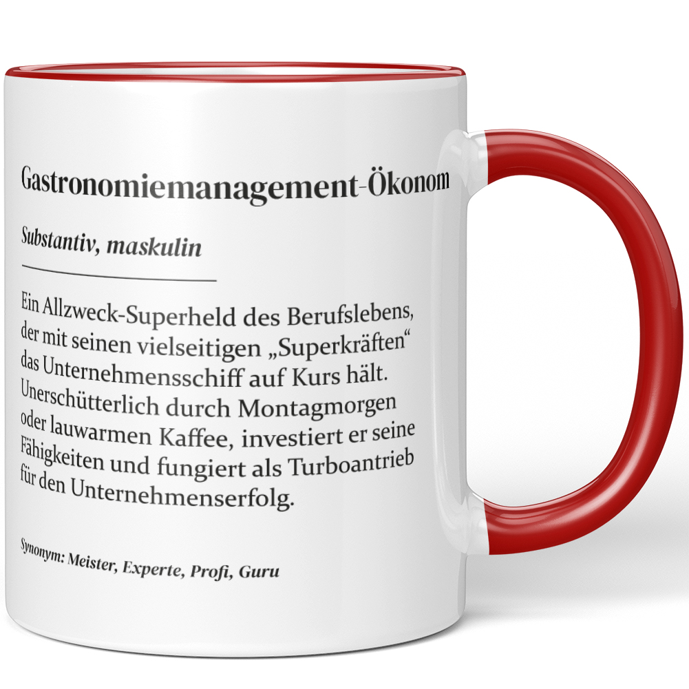 Definition Gastronomiemanagement-Ökonom 10007214877