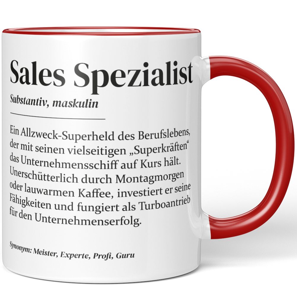 Definition Sales Specialist 10007231540