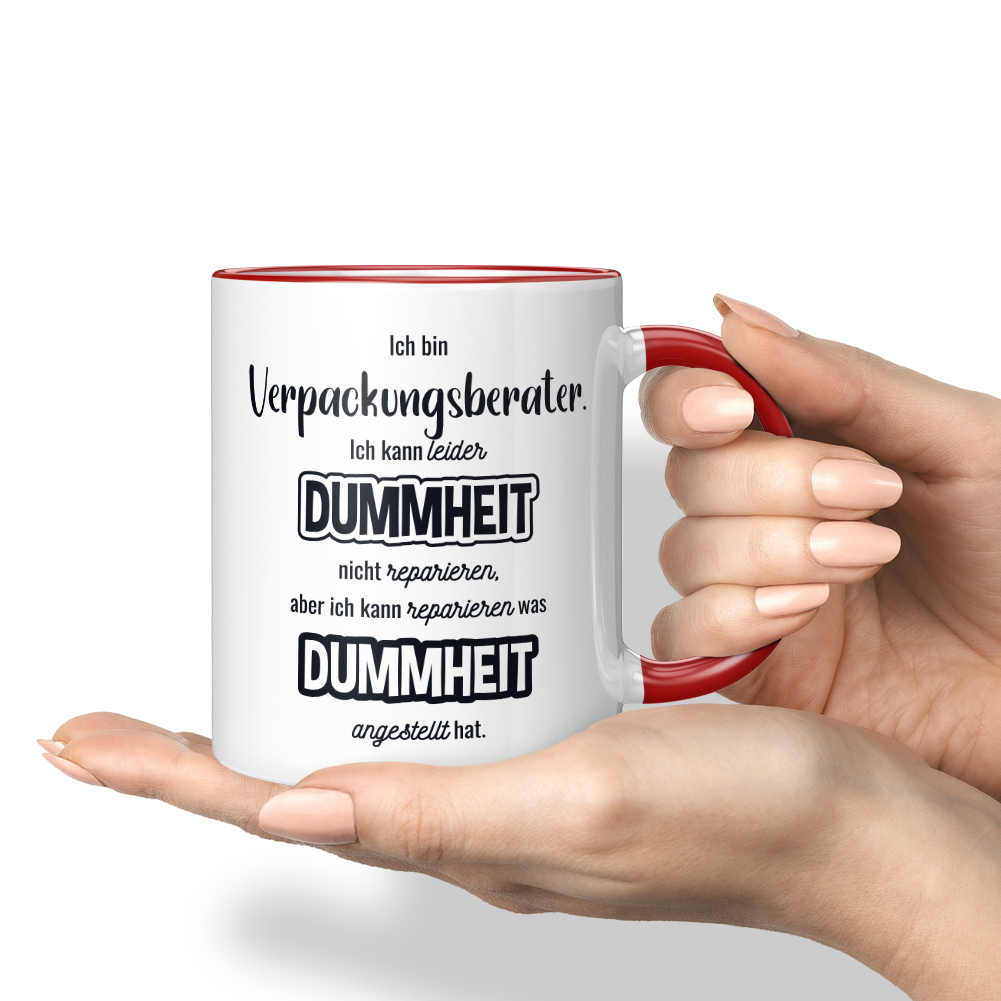 Ich bin Verpackungsberater. Ich kann Dummheit nicht reparieren 10007352841 - Bild 8 von 8