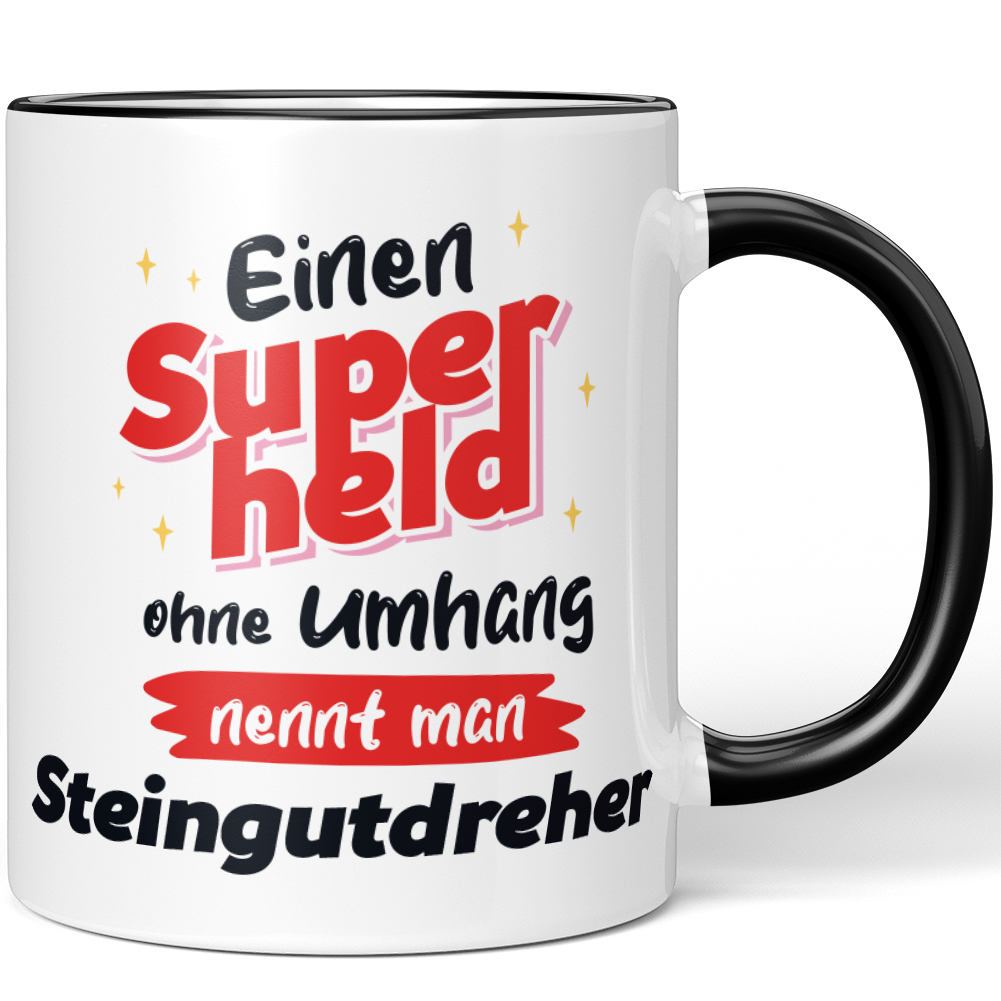 Einen Superhelden ohne Umhang nennt man Steingutdreher 10007540558 - Bild 1 von 8