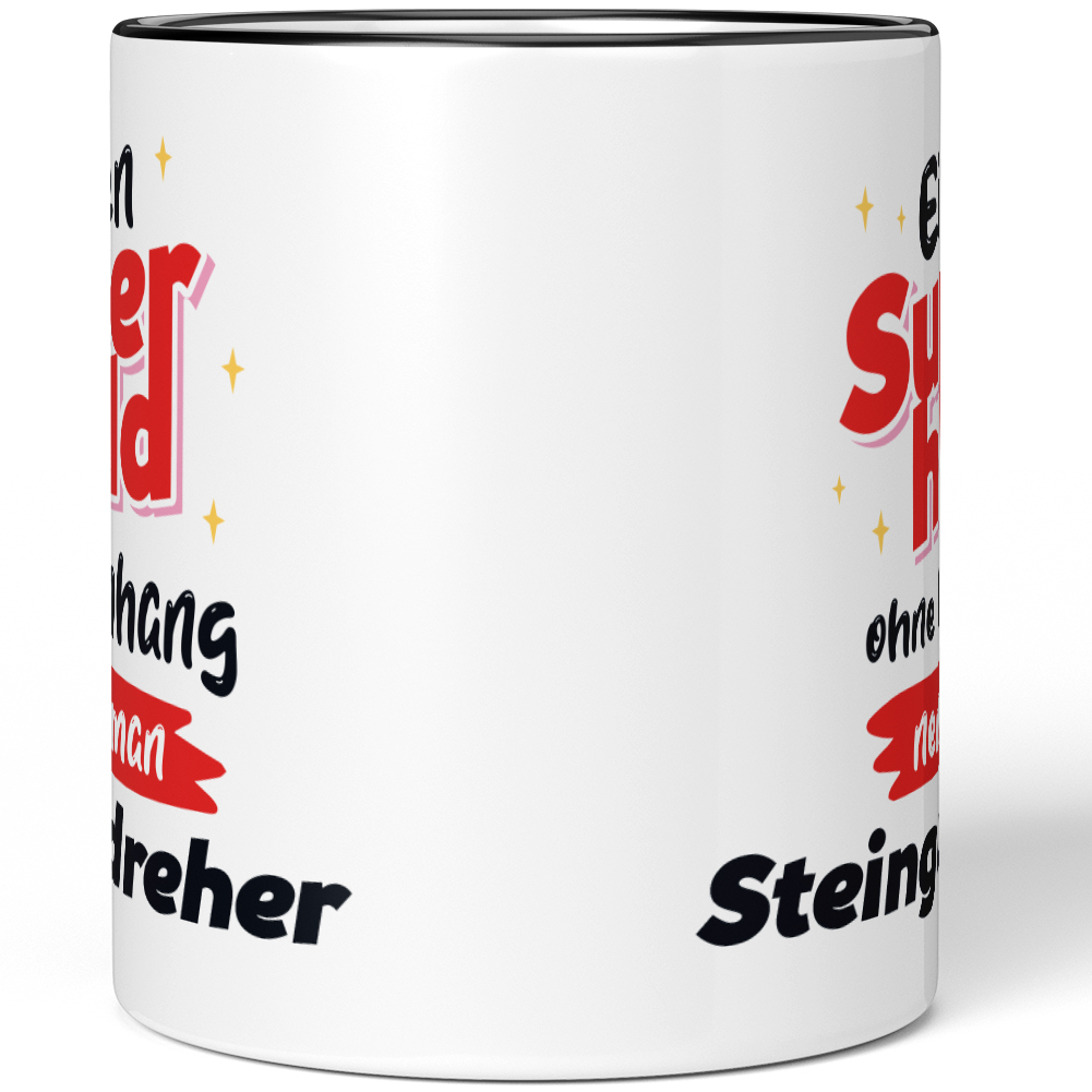 Einen Superhelden ohne Umhang nennt man Steingutdreher 10007540558 - Bild 3 von 8
