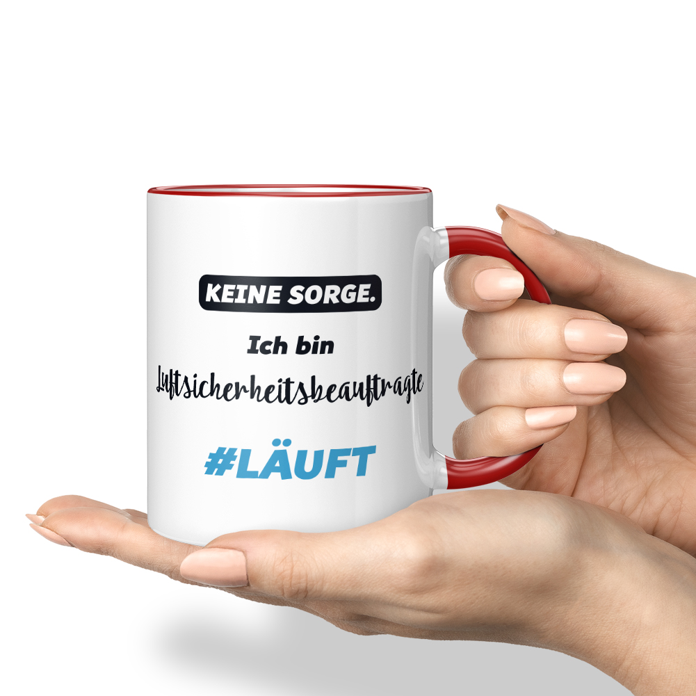 Keine Sorge. Ich bin Luftsicherheitsbeauftragte. #LÄUFT 10007605945 - Bild 8 von 8