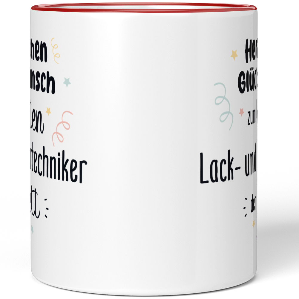 Herzlichen Glückwunsch zum besten Lack- und Farbtechniker der Welt 10007642841 - Bild 7 von 8
