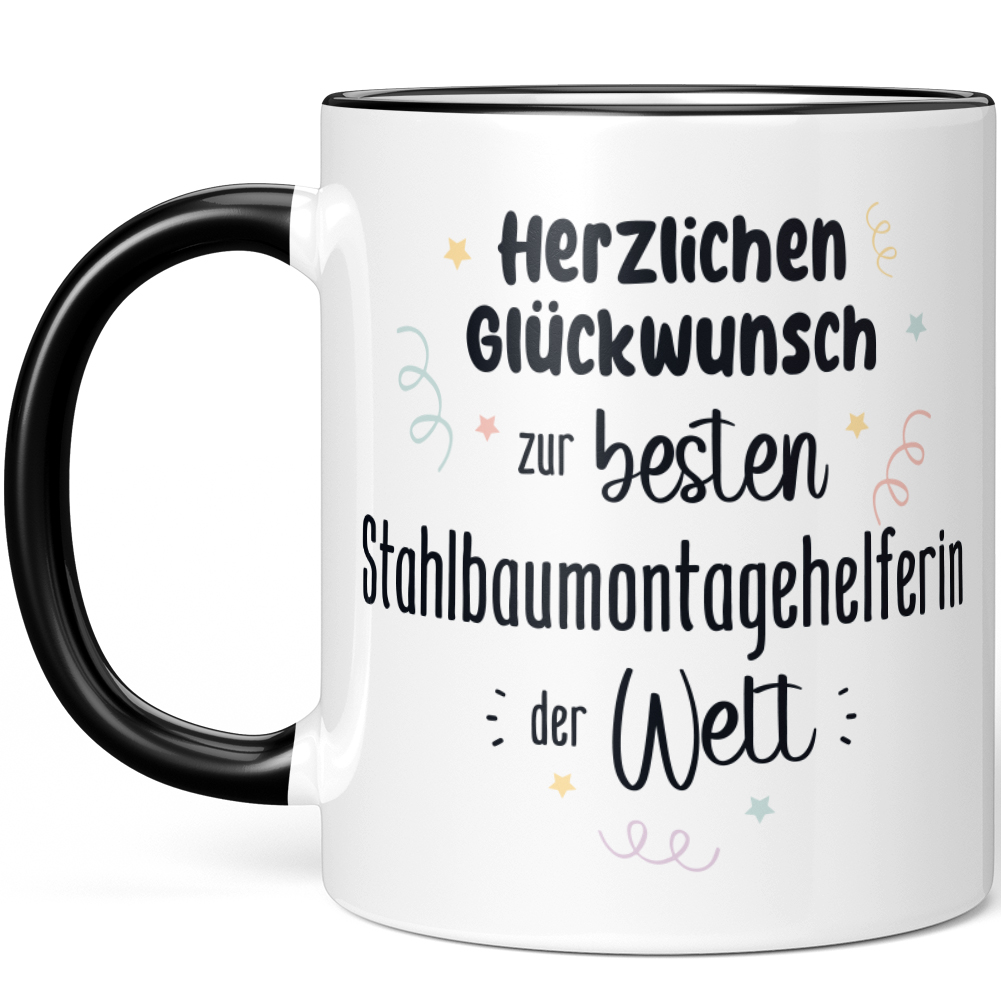 Herzlichen Glückwunsch zur besten Stahlbaumontagehelferin der Welt 10007654862 - Picture 2 of 8