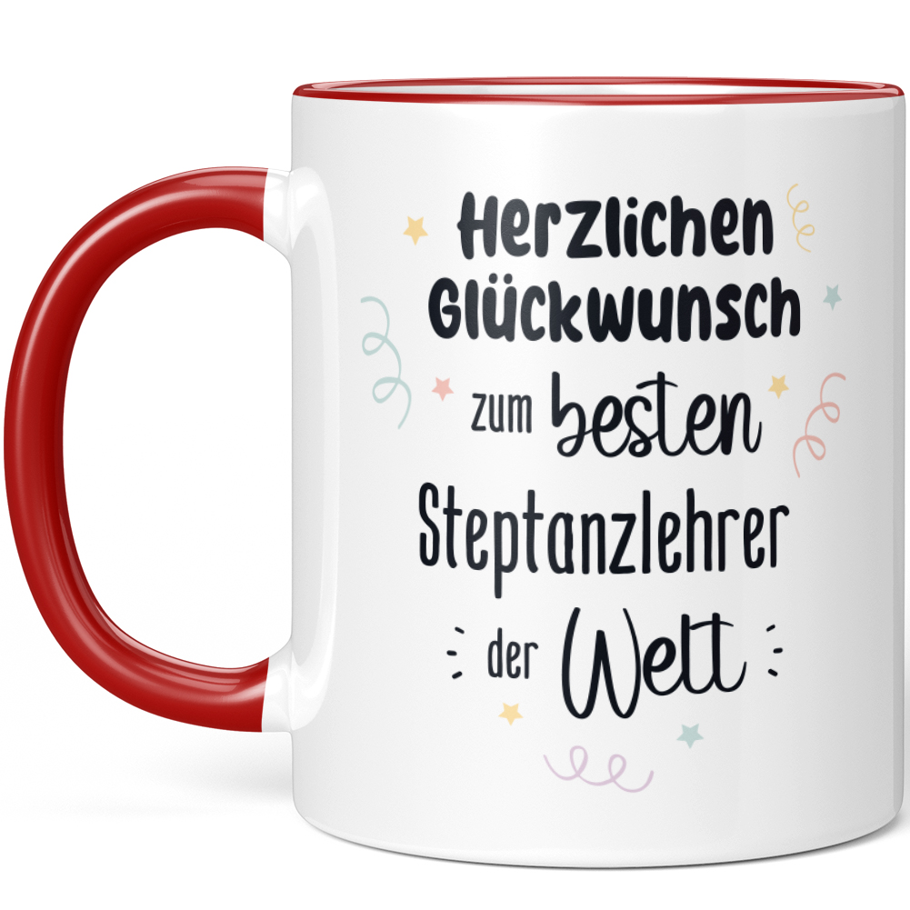 Herzlichen Glückwunsch zum besten Steptanzlehrer der Welt 10007655340 - Bild 6 von 8