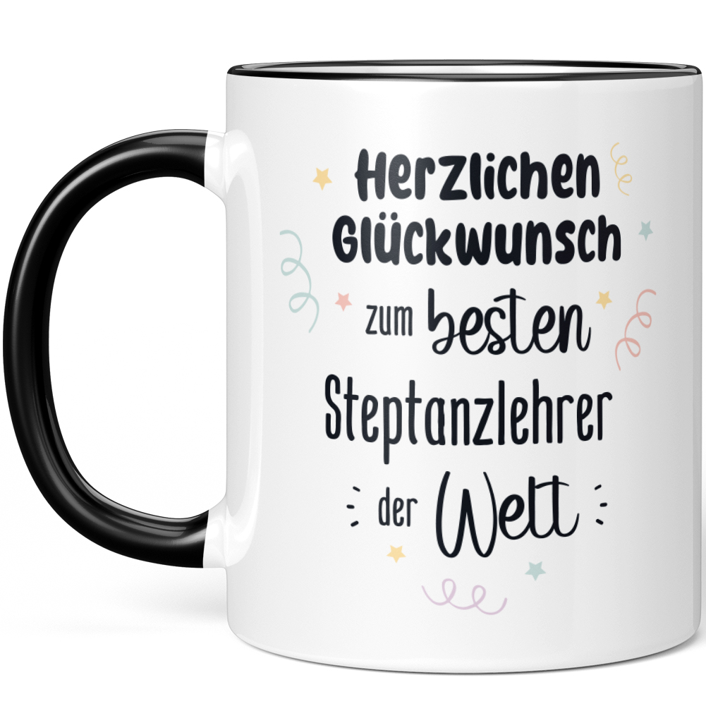 Herzlichen Glückwunsch zum besten Steptanzlehrer der Welt 10007655340 - Bild 2 von 8