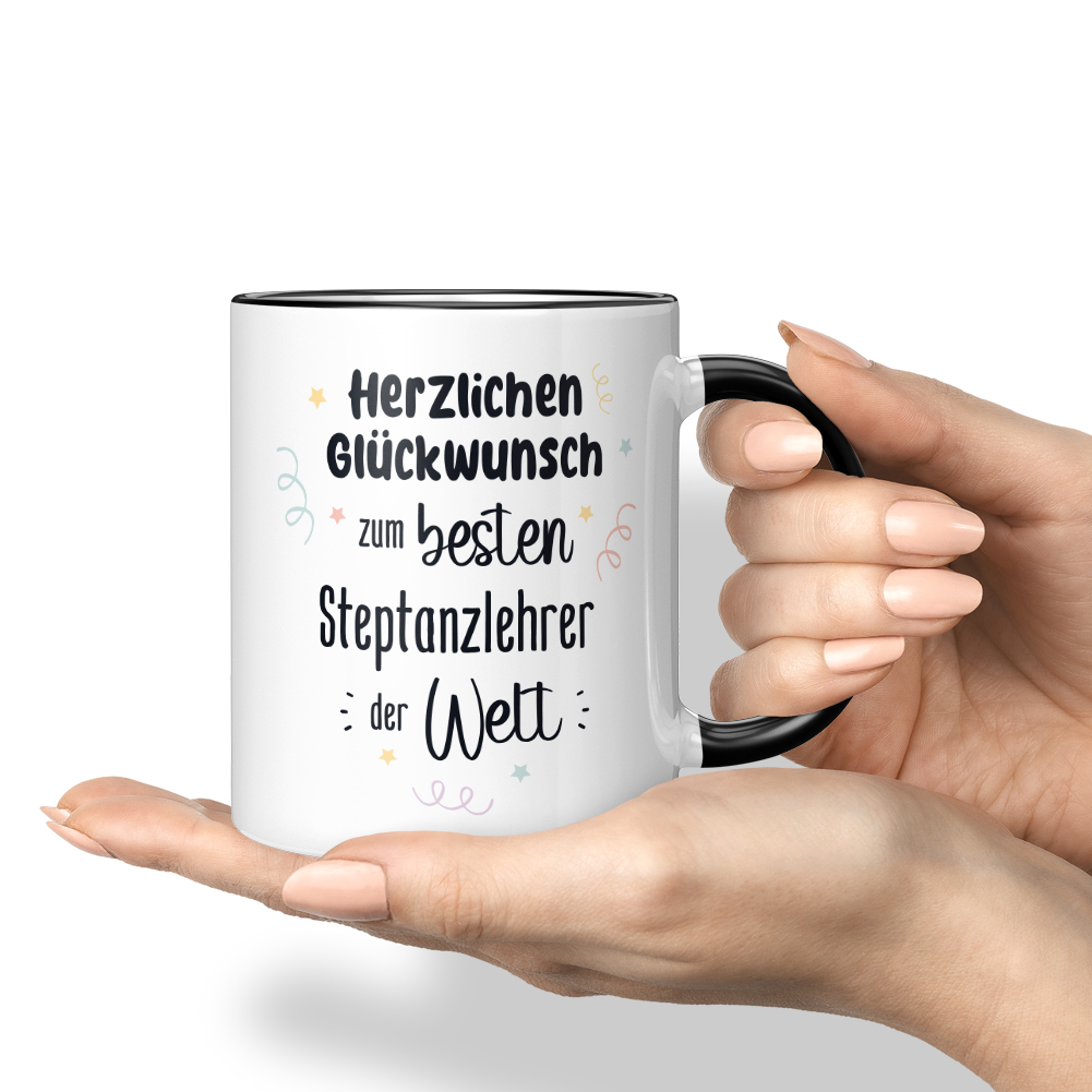 Herzlichen Glückwunsch zum besten Steptanzlehrer der Welt 10007655340 - Bild 4 von 8