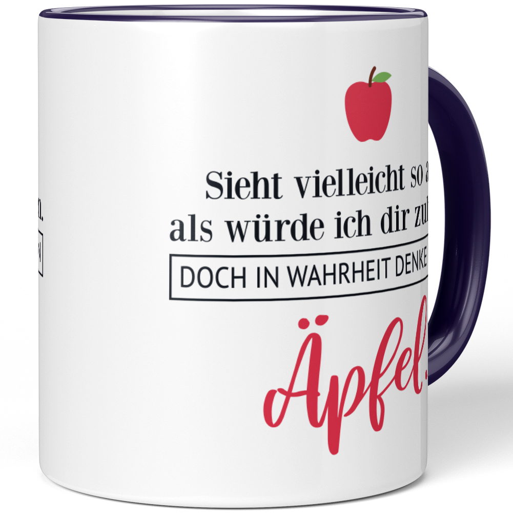 Sieht so aus, als würde ich zuhören. In Wahrheit denke an Äpfel 10001001579