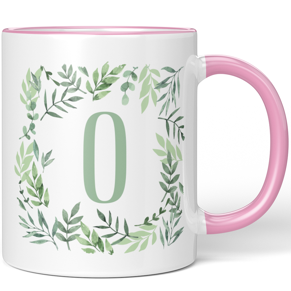 Taza de letras con letra O 10001003269