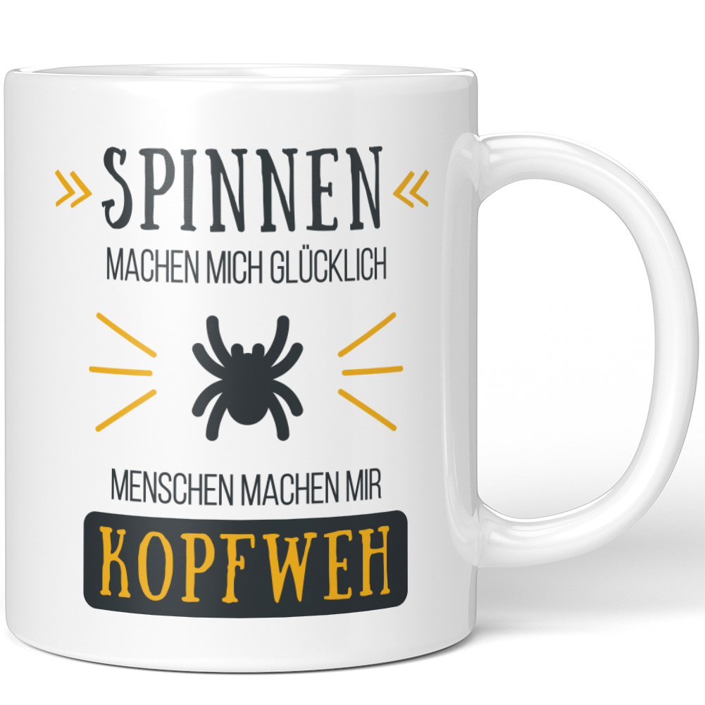 Spinnen machen mich glücklich Menschen machen mir Kopfweh 10001004564