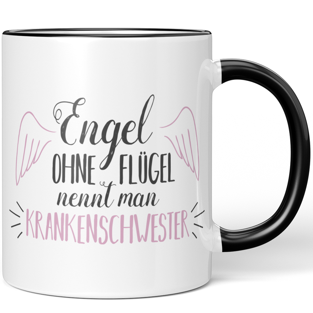 Engel ohne Flügel nennt man Krankenschwester. Beruf Arbeit Job 10001005151