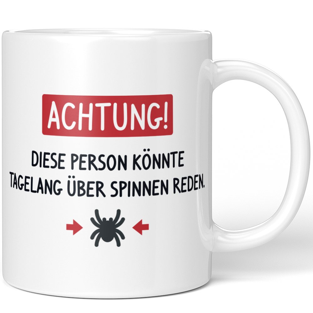 Achtung Diese Person könnte tagelang über Spinnen reden 10001005908