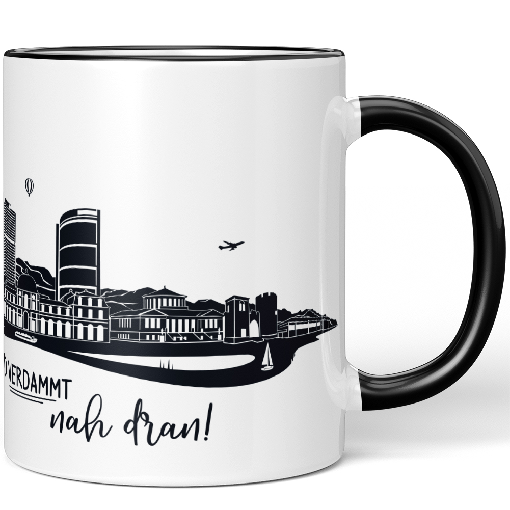 Designer Geschenk Tasse Lustige Geschenkidee für Designer Geburtstag Kaffee-Becher Niemand Ist Perfekt Aber Als Designer Ist Man Nah Dran