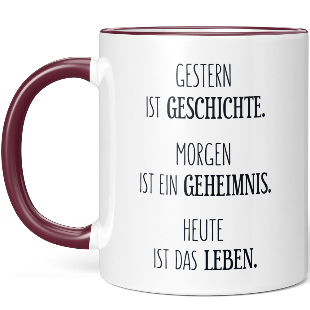 Gestern ist Geschichte. Morgen ist ein Geheimnis Heute ist das Leben 10001007505 - Bild 44 von 84