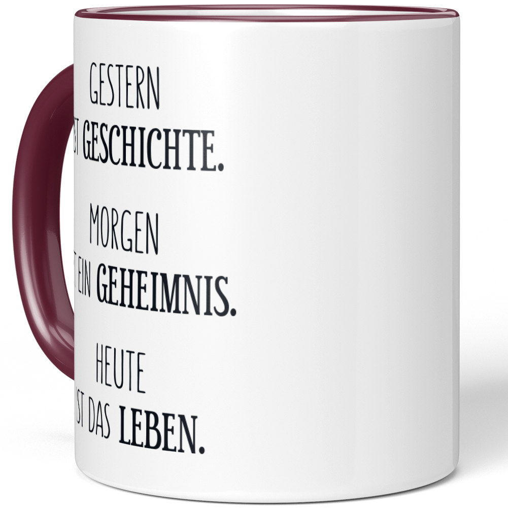Gestern ist Geschichte. Morgen ist ein Geheimnis Heute ist das Leben 10001007505 - Bild 45 von 84