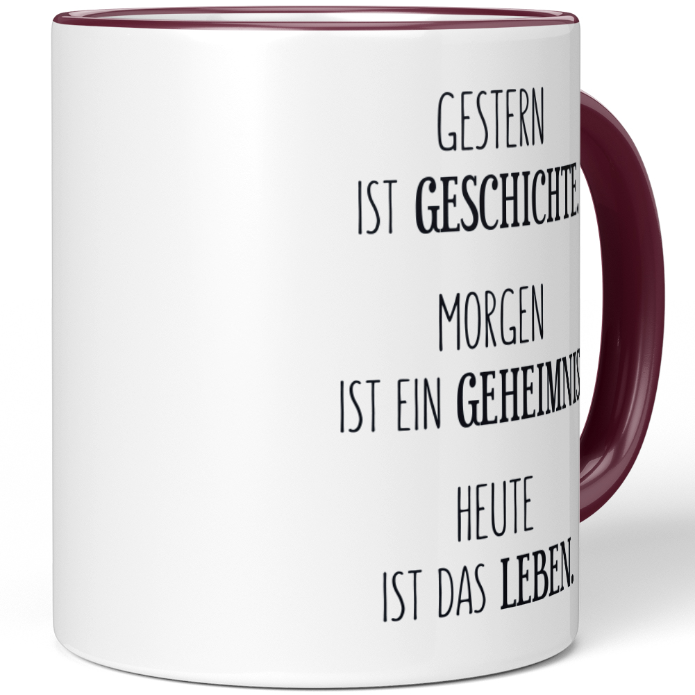 Gestern ist Geschichte. Morgen ist ein Geheimnis Heute ist das Leben 10001007505 - Bild 47 von 84