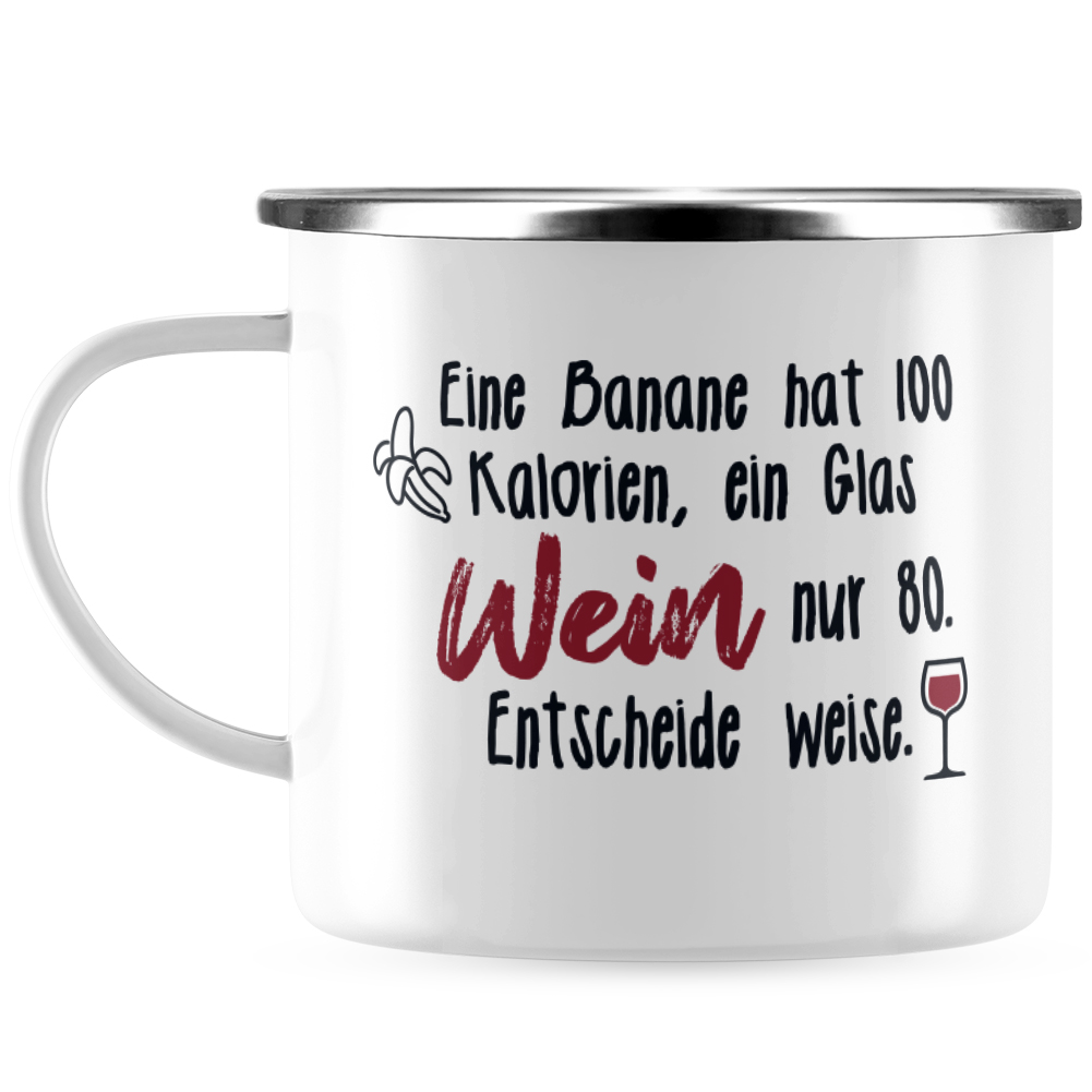 Eine Banane hat 100 Kalorien, ein Glas Wein nur 80. Entscheide Weise 10101001388 - Bild 8 von 12