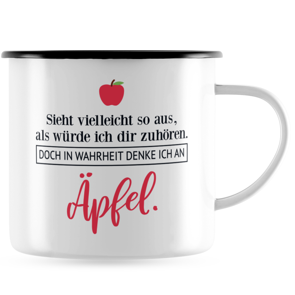 Sieht so aus, als würde ich zuhören. In Wahrheit denke an Äpfel 10101001579