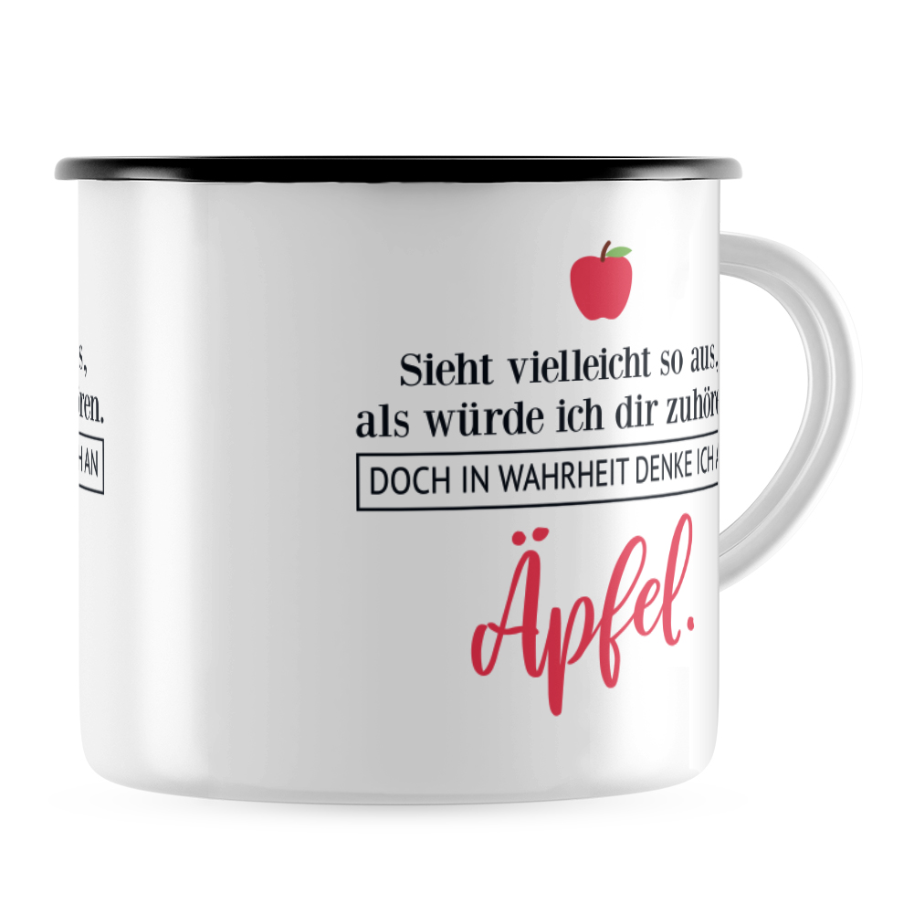 Sieht so aus, als würde ich zuhören. In Wahrheit denke an Äpfel 10101001579