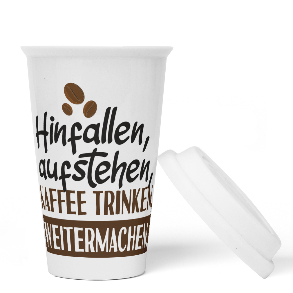 Hinfallen, aufstehen, Kaffee trinken, weitermachen 10201002290 - Bild 2 von 3