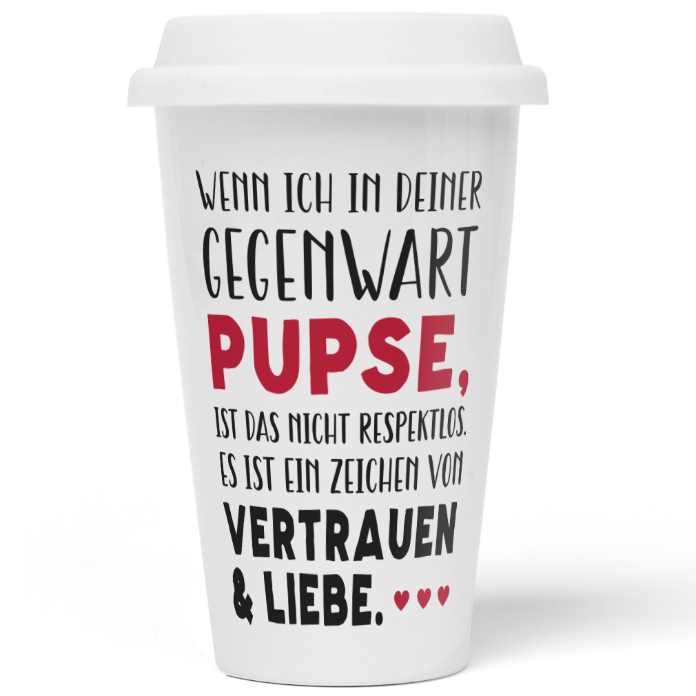 Wenn in Gegenwart pupse, nicht respektlos. Zeichen Vertrauen & Liebe 10201006936