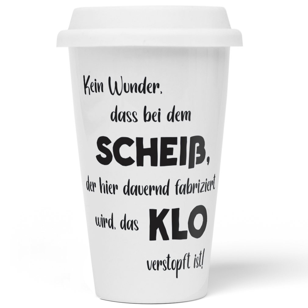 Kein Wunder, bei dem Scheiß, der fabriziert wird, Klo verstopft ist! 10201008855 - Bild 1 von 3