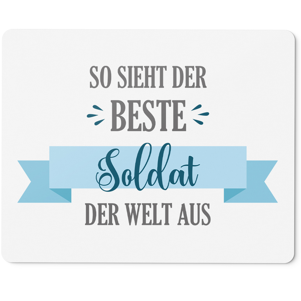 Tasse 'So Sieht Der Beste Soldat Der Welt Aus' – Beidseitig Bedruckt, 375 Ml, Geschenk Für Bundeswehr & Militär
